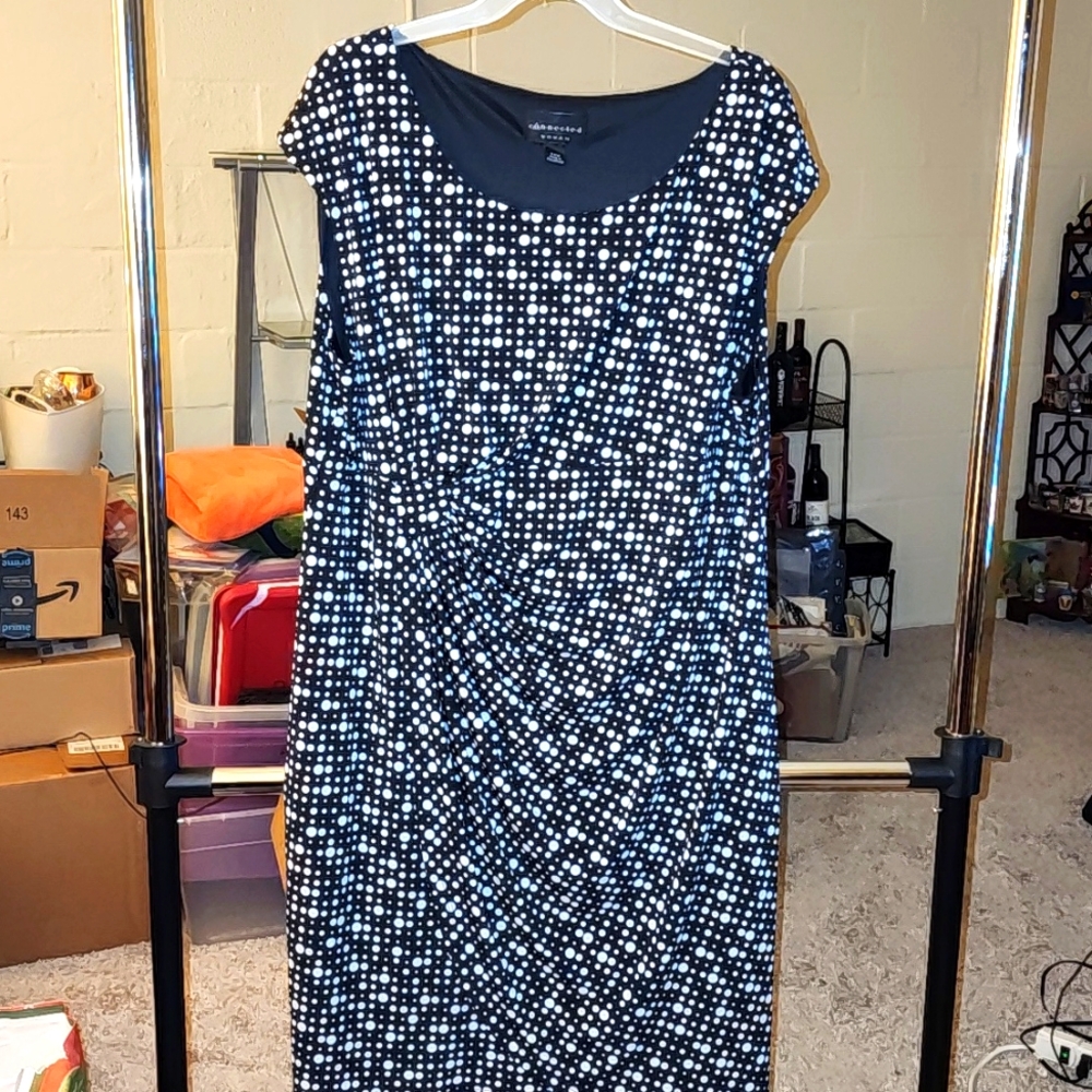 Black and white dress